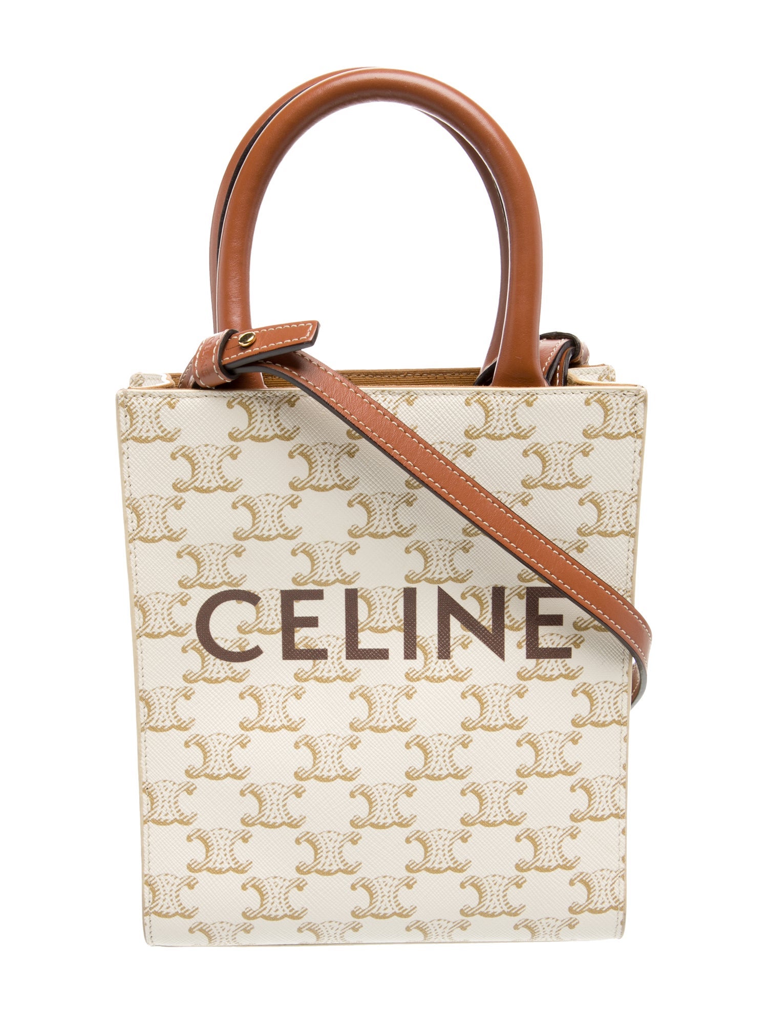 Celine Triomphe Vertical Cabas Mini