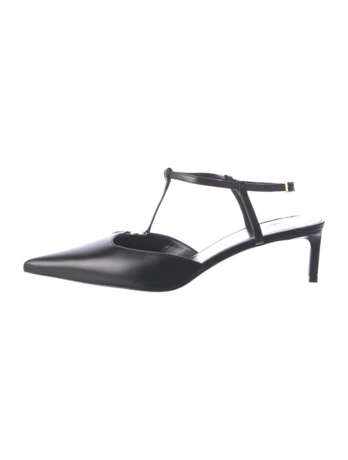 Celine Kitten T-Bar Leather T-Strap Pumps