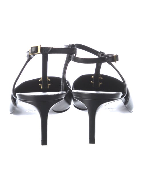 Celine Kitten T-Bar Leather T-Strap Pumps