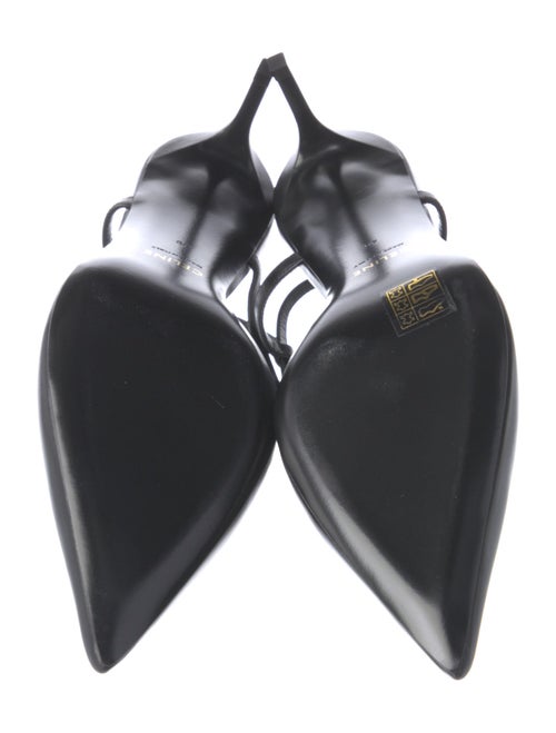 Celine Kitten T-Bar Leather T-Strap Pumps