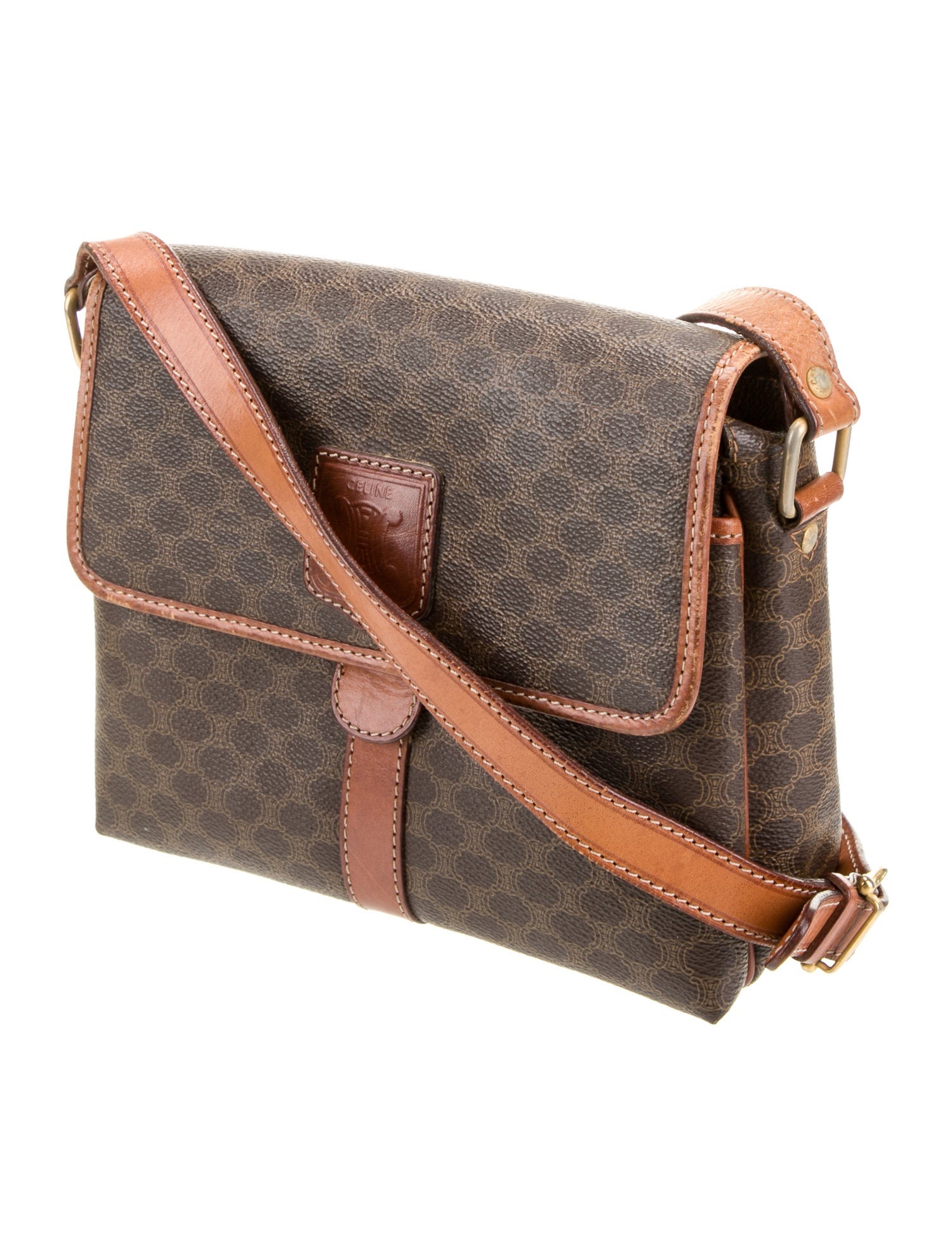 Celine Macadam Shoulder Bag Vintage