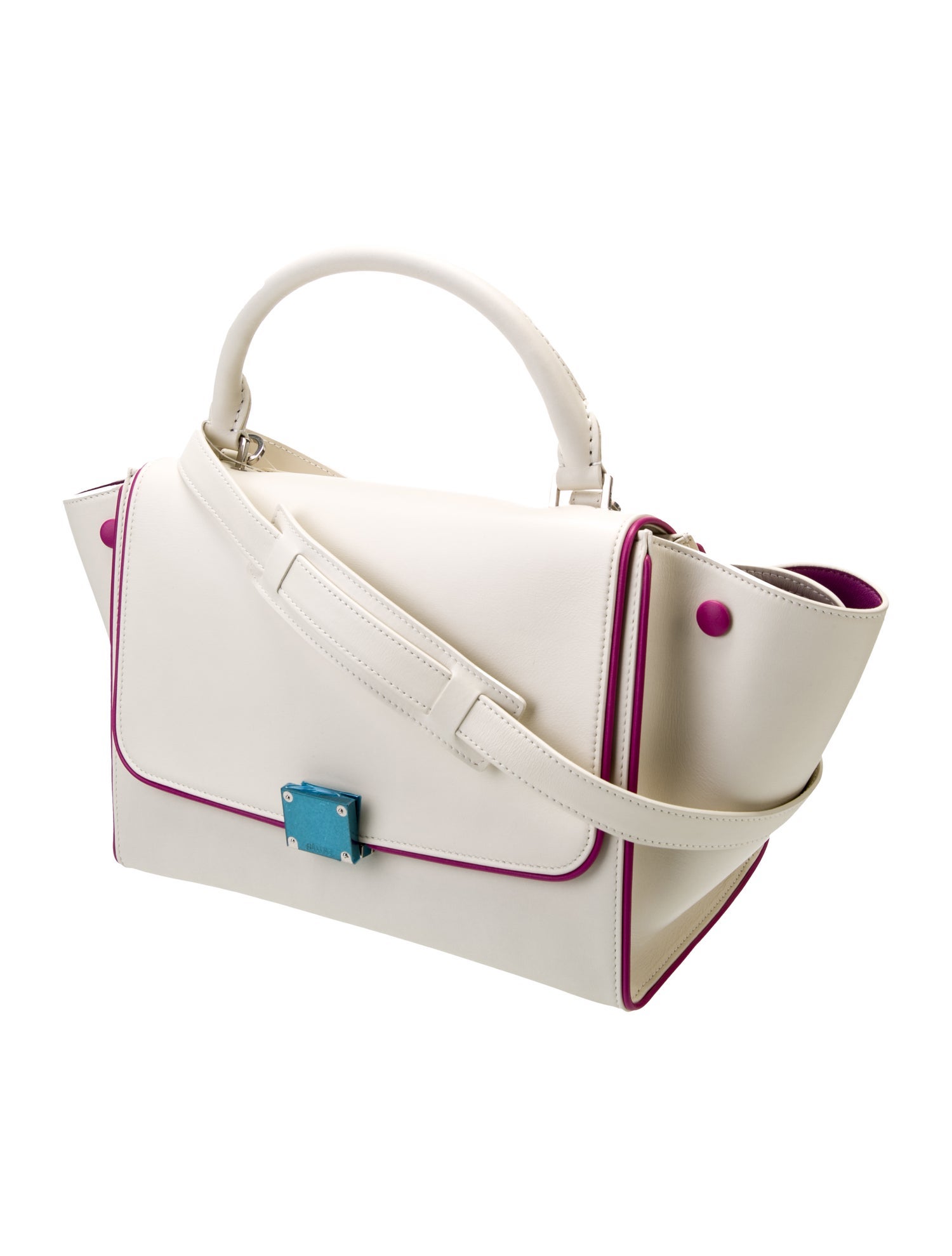 Celine Leather Trapeze Small