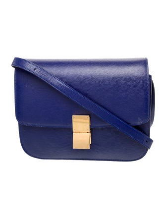 Celine Leather Box on Strap Medium