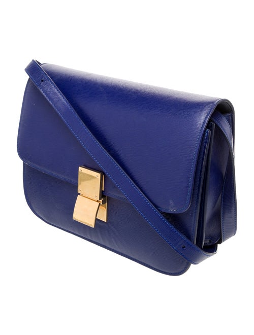 Celine Leather Box on Strap Medium