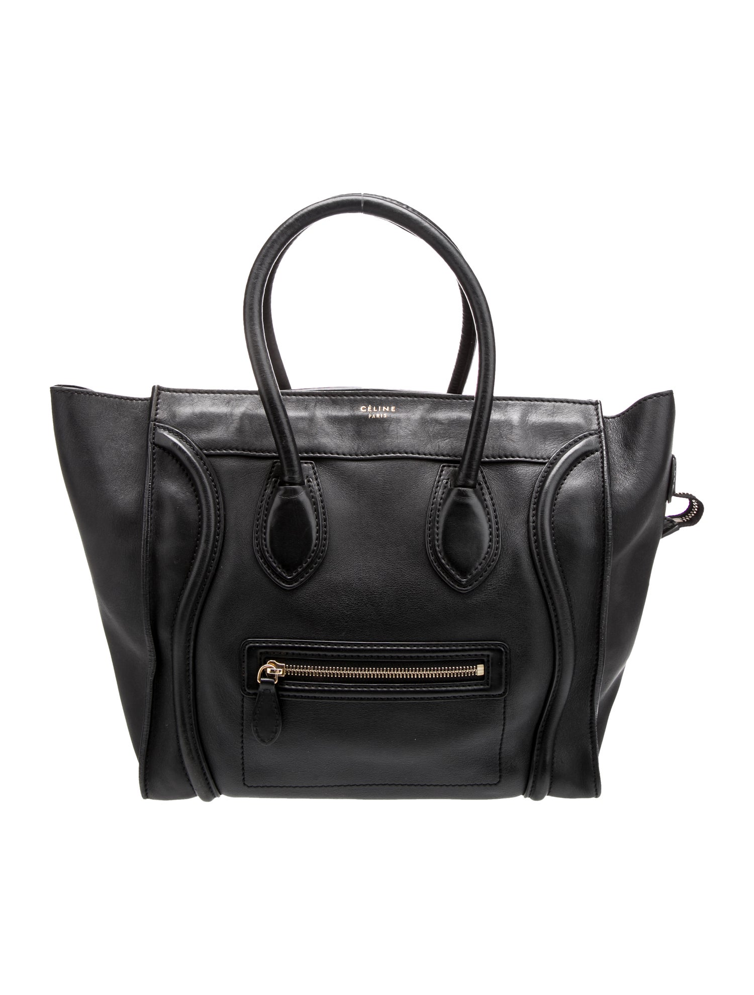 Celine Leather Leather Luggage Mini