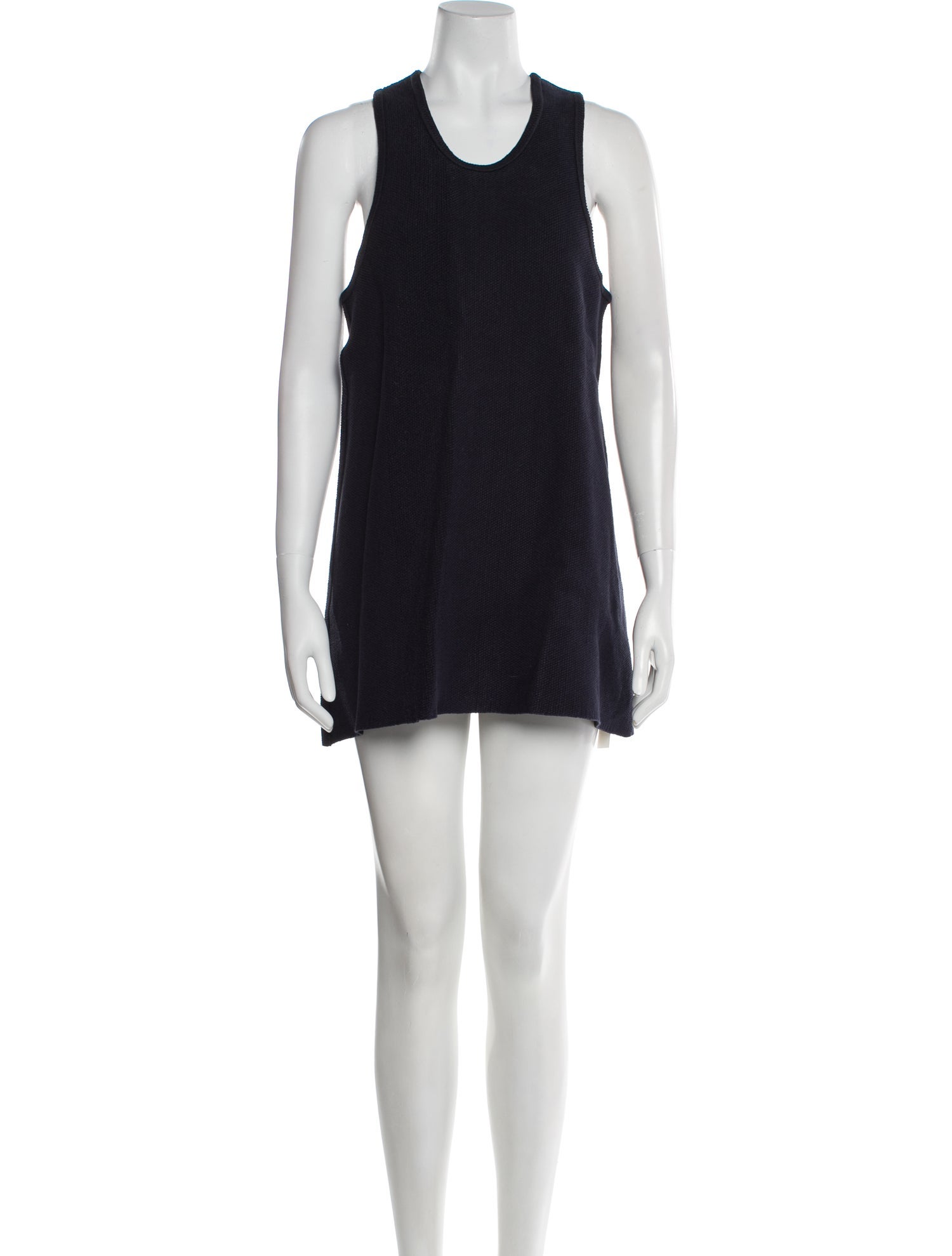 Celine Scoop Neck Mini Dress