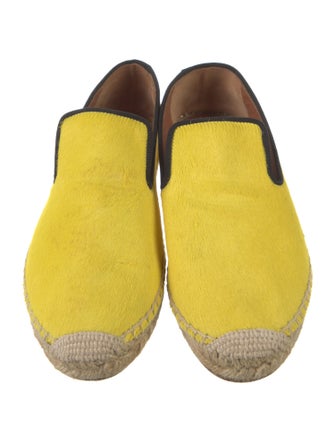 Celine Ponyhair Espadrilles
