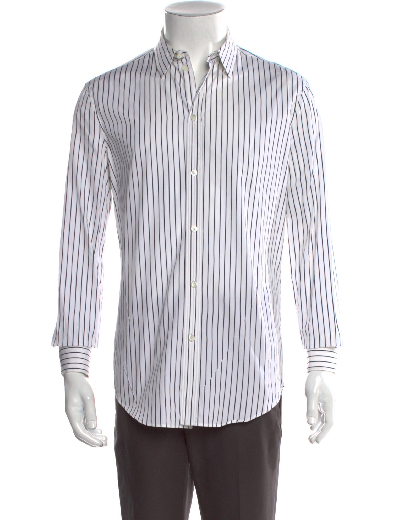Celine Striped Long Sleeve Shirt