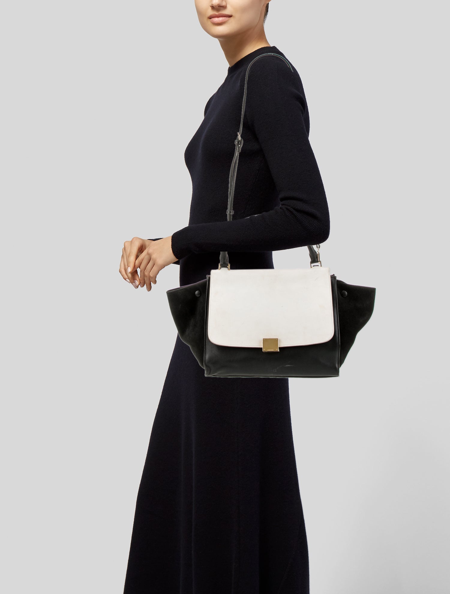 Celine Leather Trapeze Medium