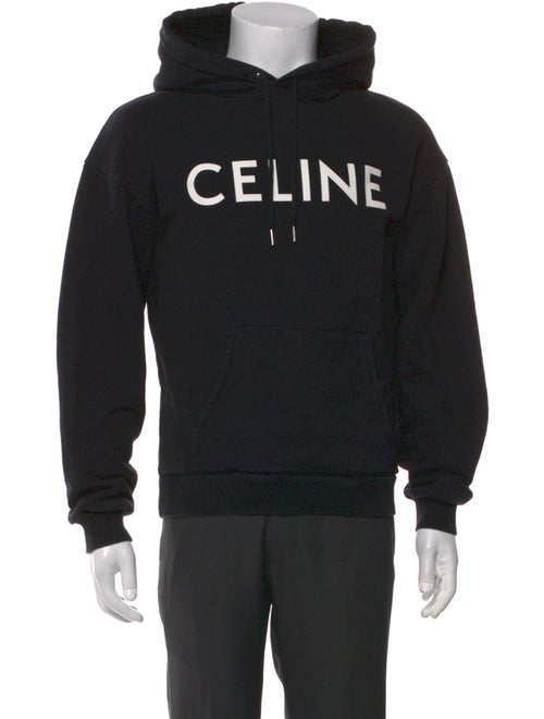 Celine 2021 Logo Loose Hoodie