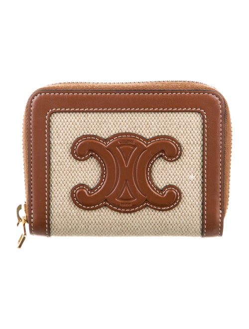 Celine 2023 Triomphe Compact Wallet Compact Wallet
