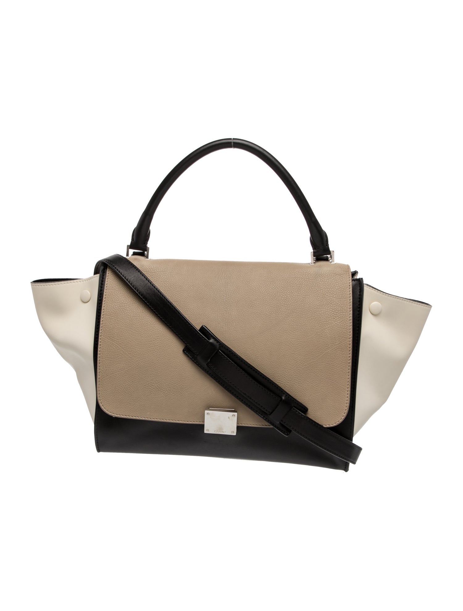 Celine Leather Trapeze