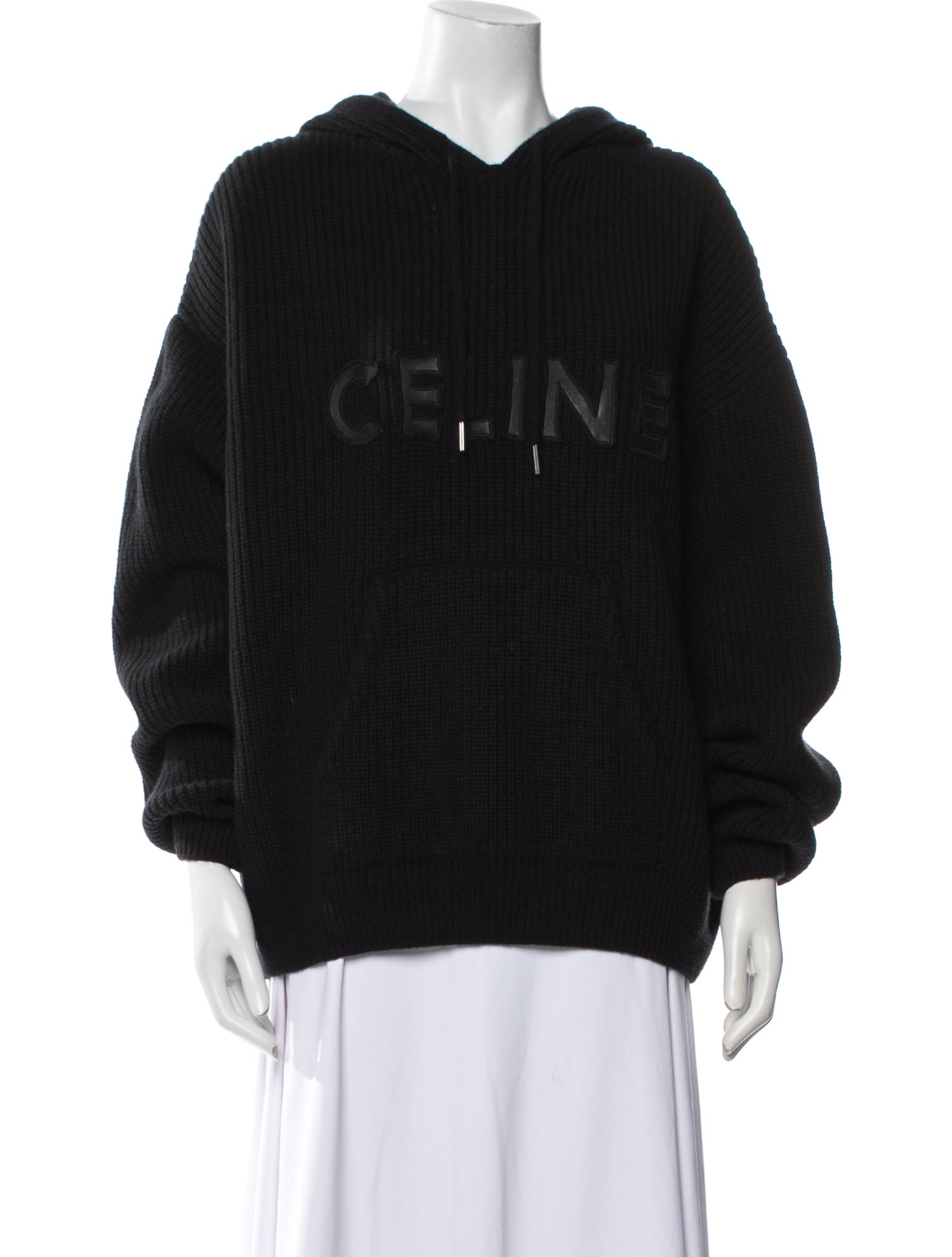 Celine Graphic Print Crew Neck Hoodie