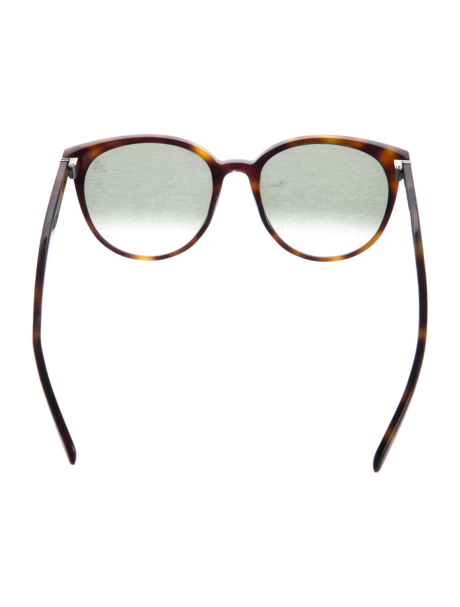 Celine Round Gradient Sunglasses