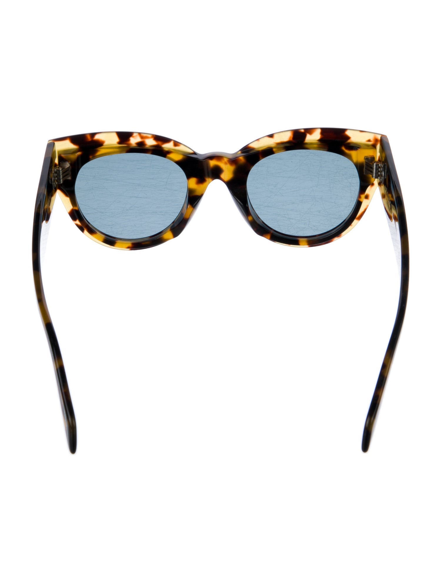 Celine Round Tinted Sunglasses