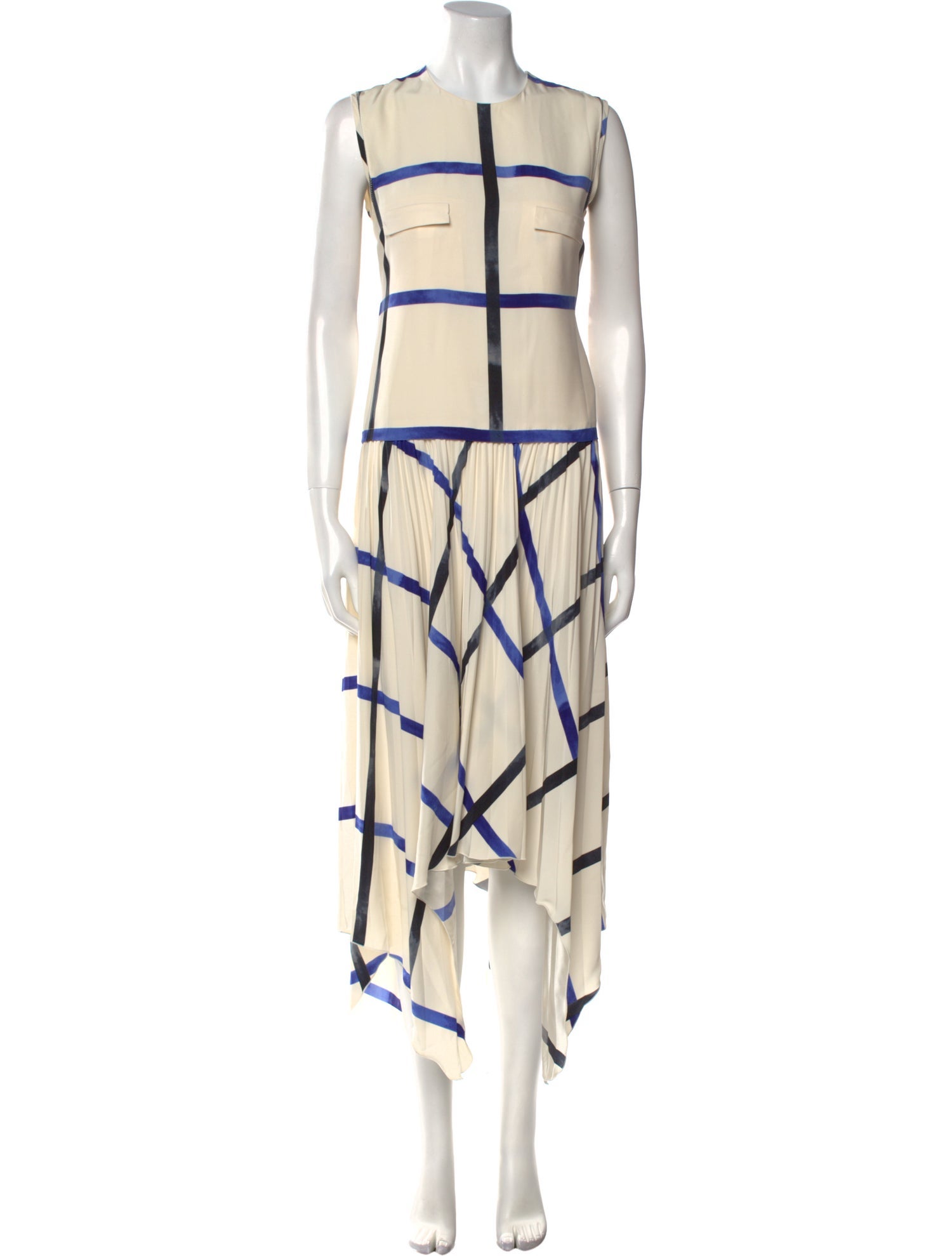 Celine Silk Midi Length Dress