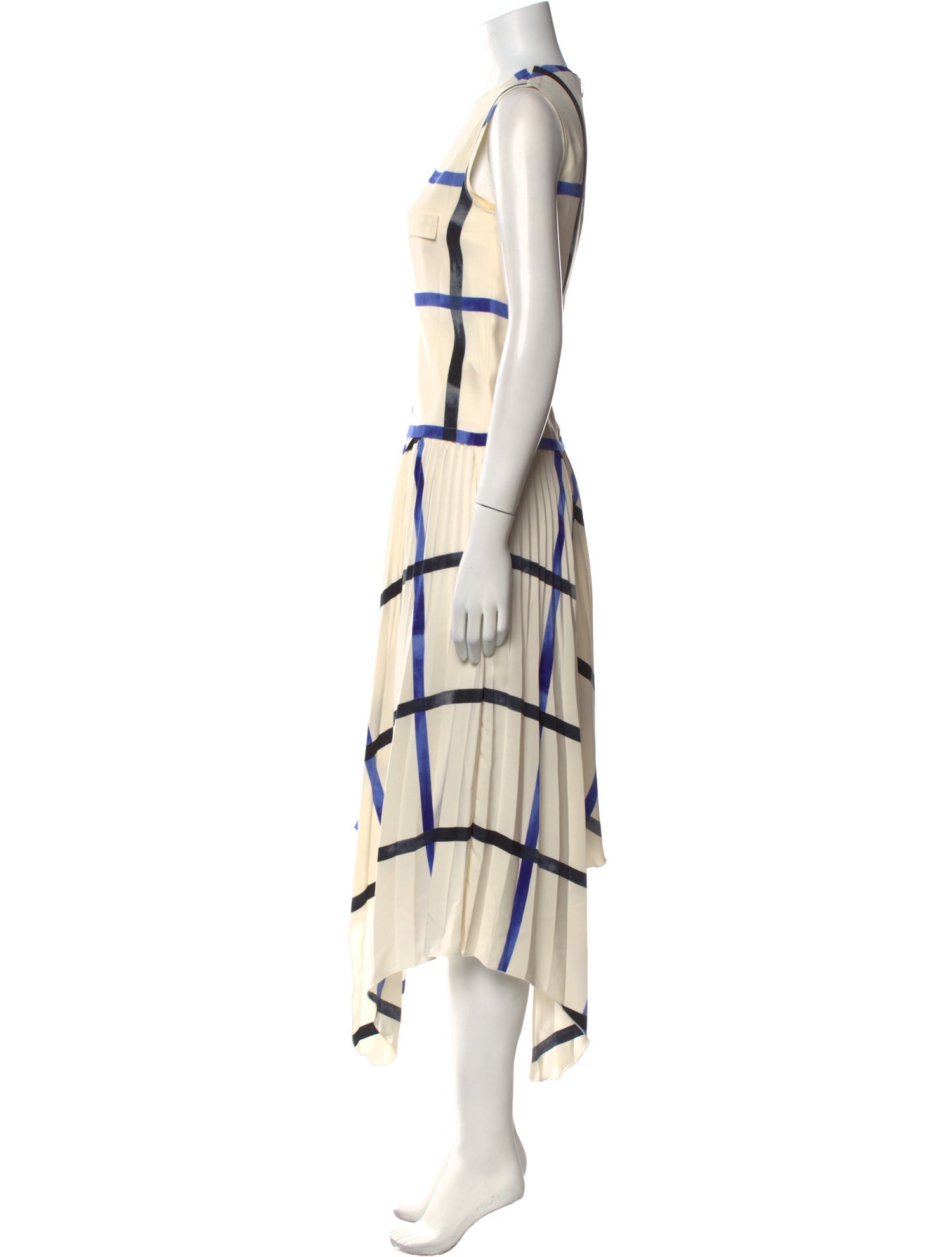 Celine Silk Midi Length Dress