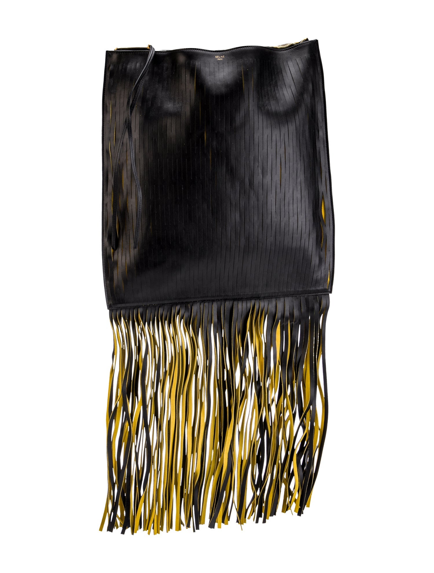 Celine Leather Bucket Bag