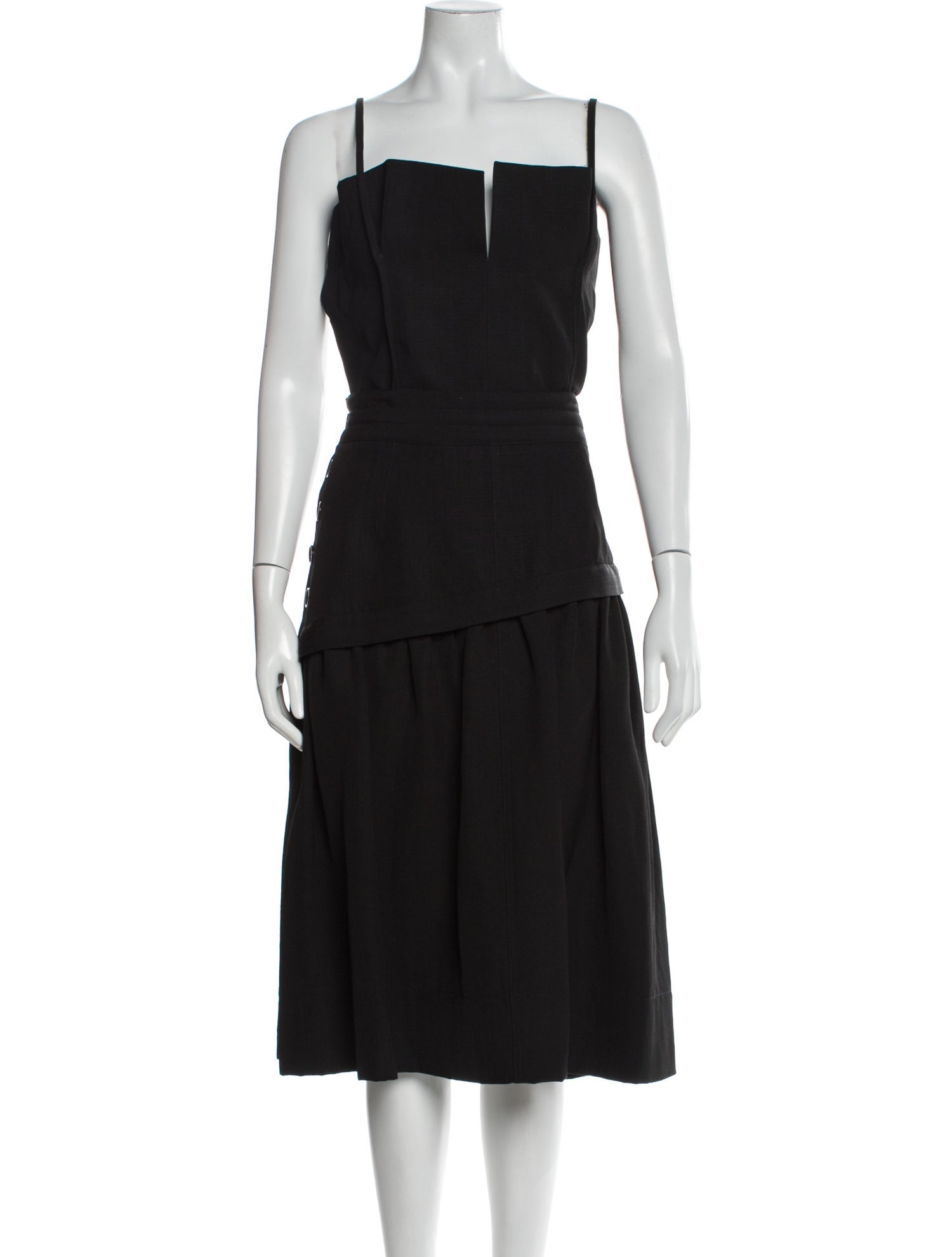Celine Square Neckline Long Dress w/ Tags
