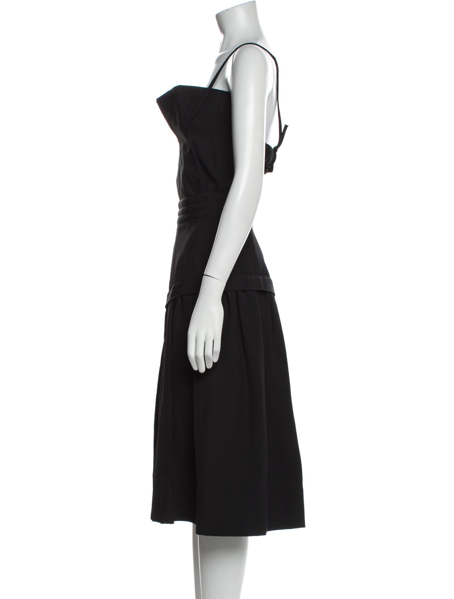 Celine Square Neckline Long Dress w/ Tags
