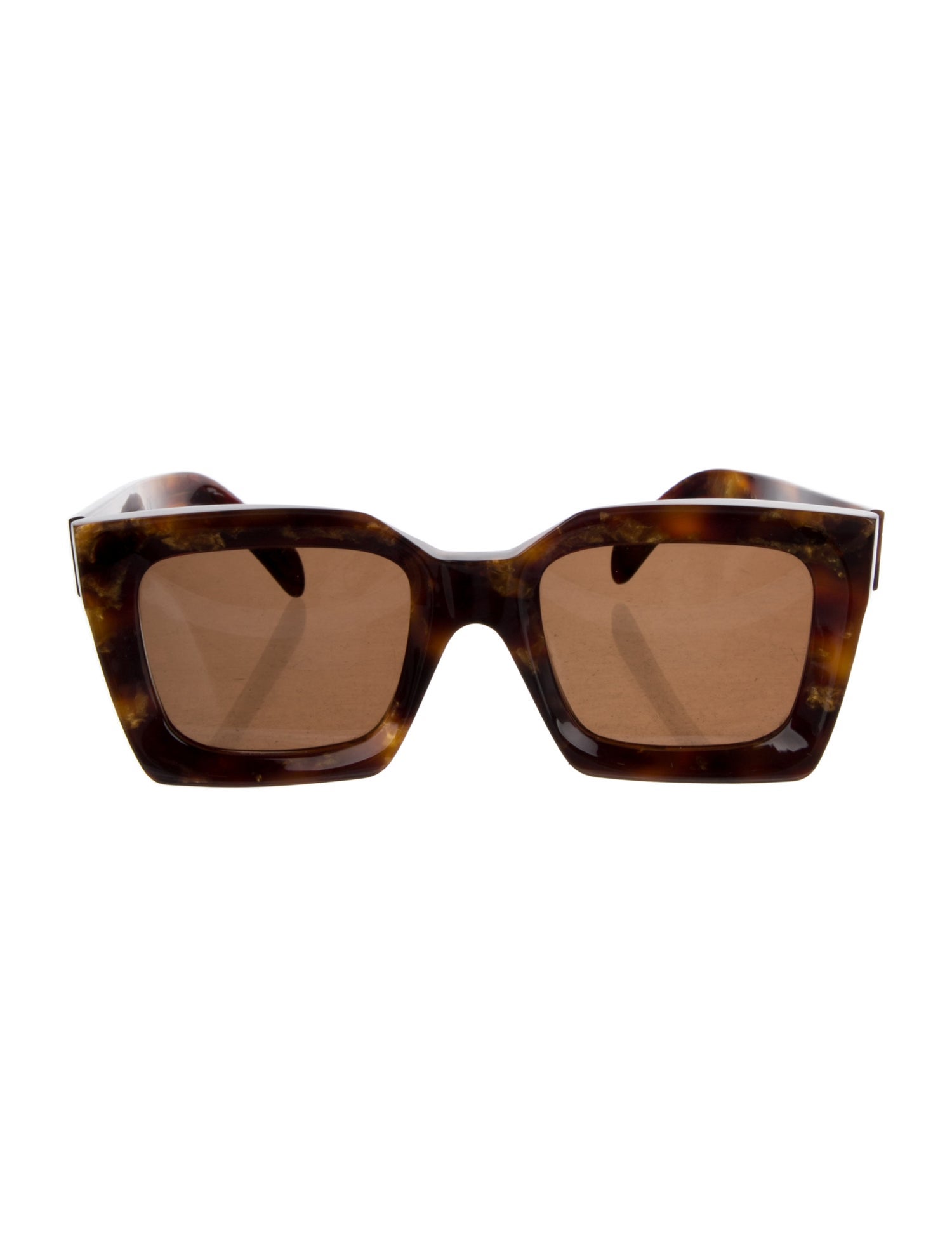Celine Square Tinted Sunglasses