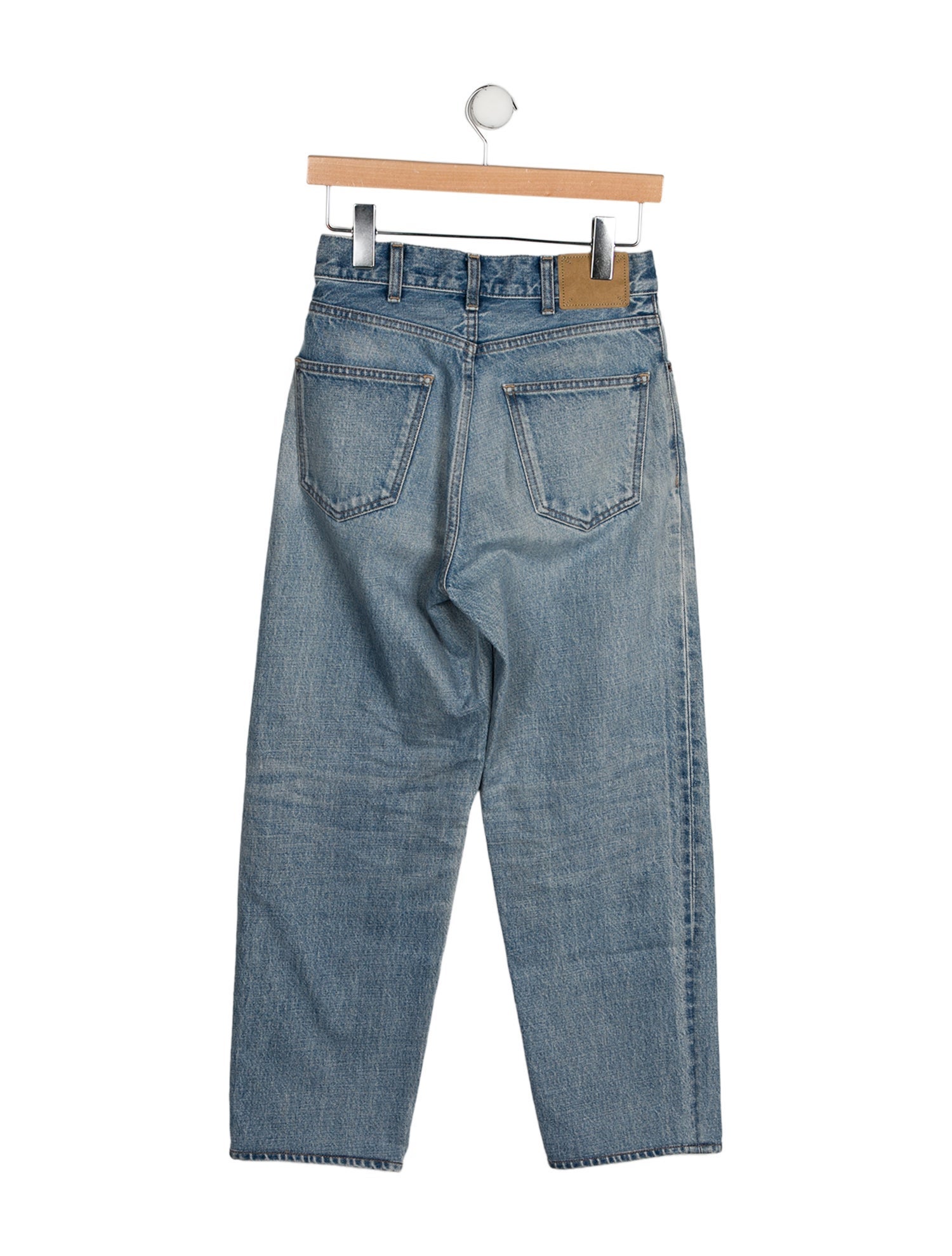 Celine High-Rise Straight Leg Jeans