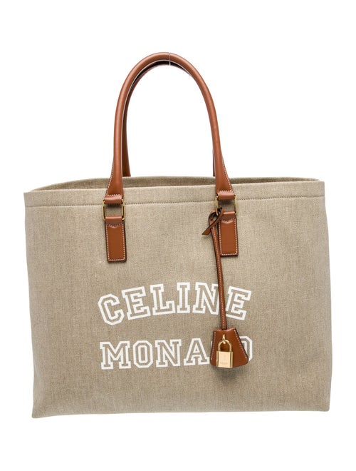 Celine Canvas Canvas Tote Bag