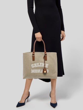 Celine Canvas Canvas Tote Bag