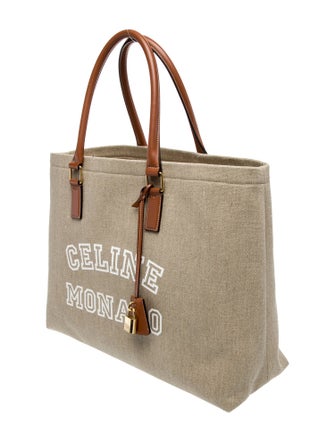 Celine Canvas Canvas Tote Bag