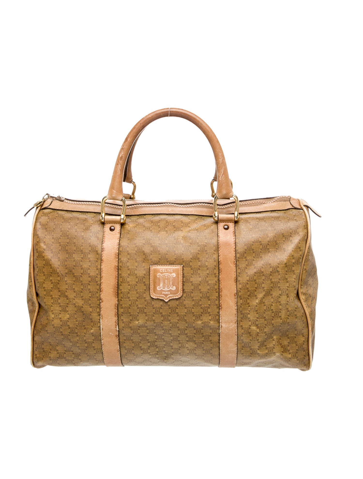 Celine Monogram Boston Vintage