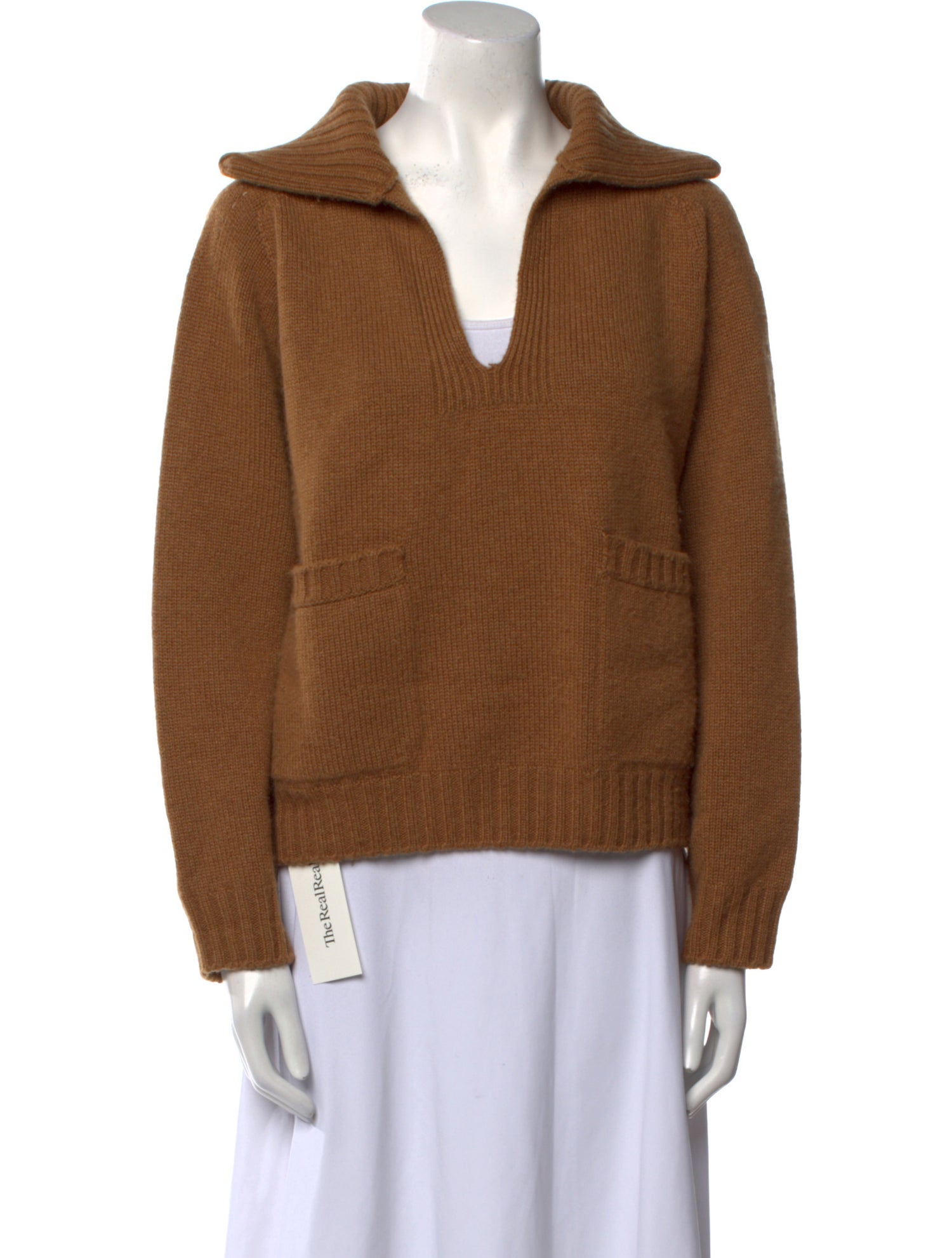 Celine Cashmere V-Neck Sweater