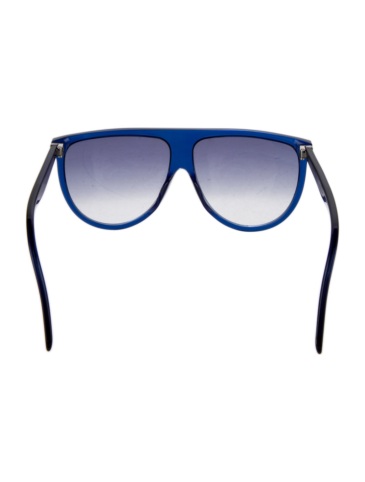 Celine Flattop Gradient Shield Oversize Sunglasses