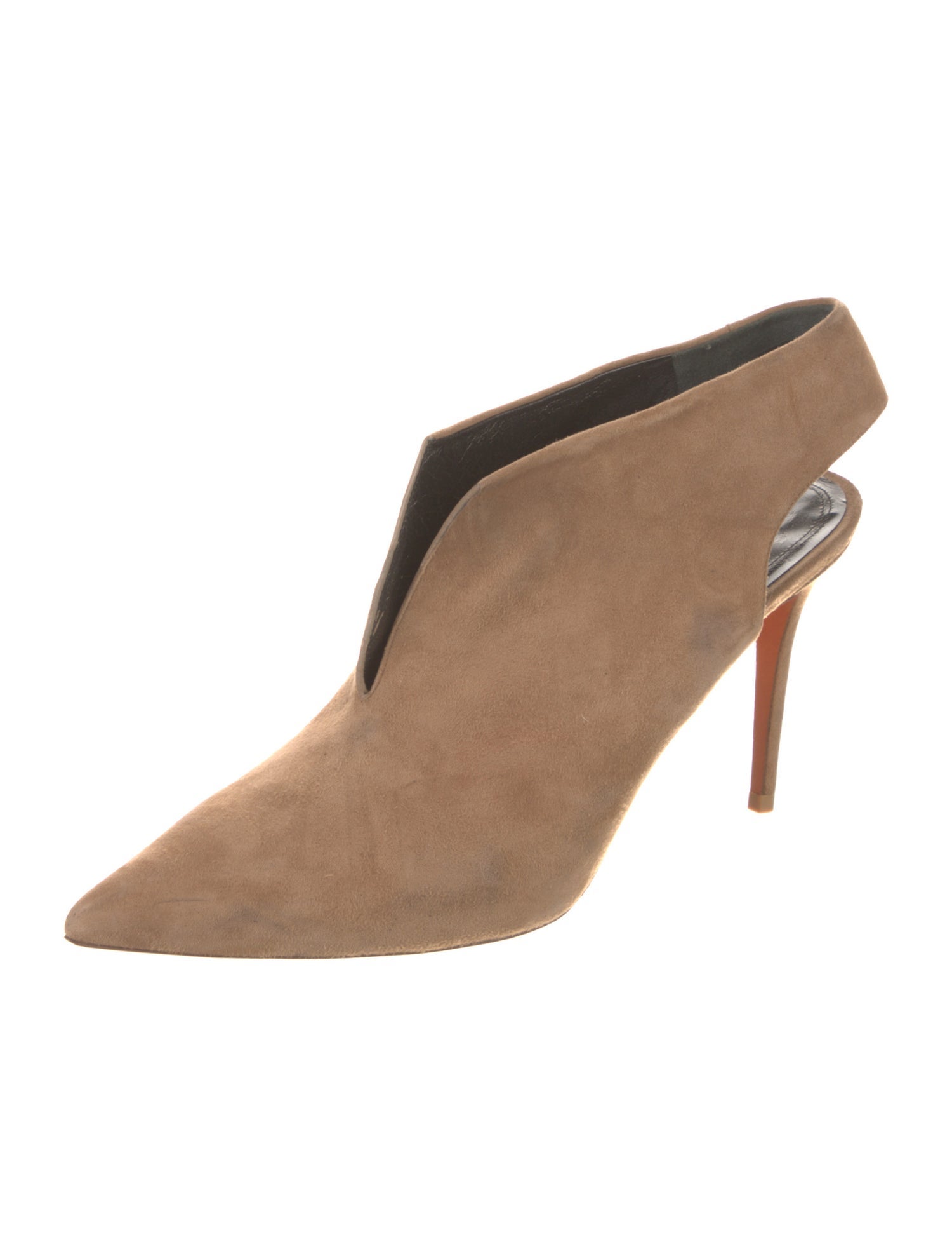 Celine Suede Slingback Pumps