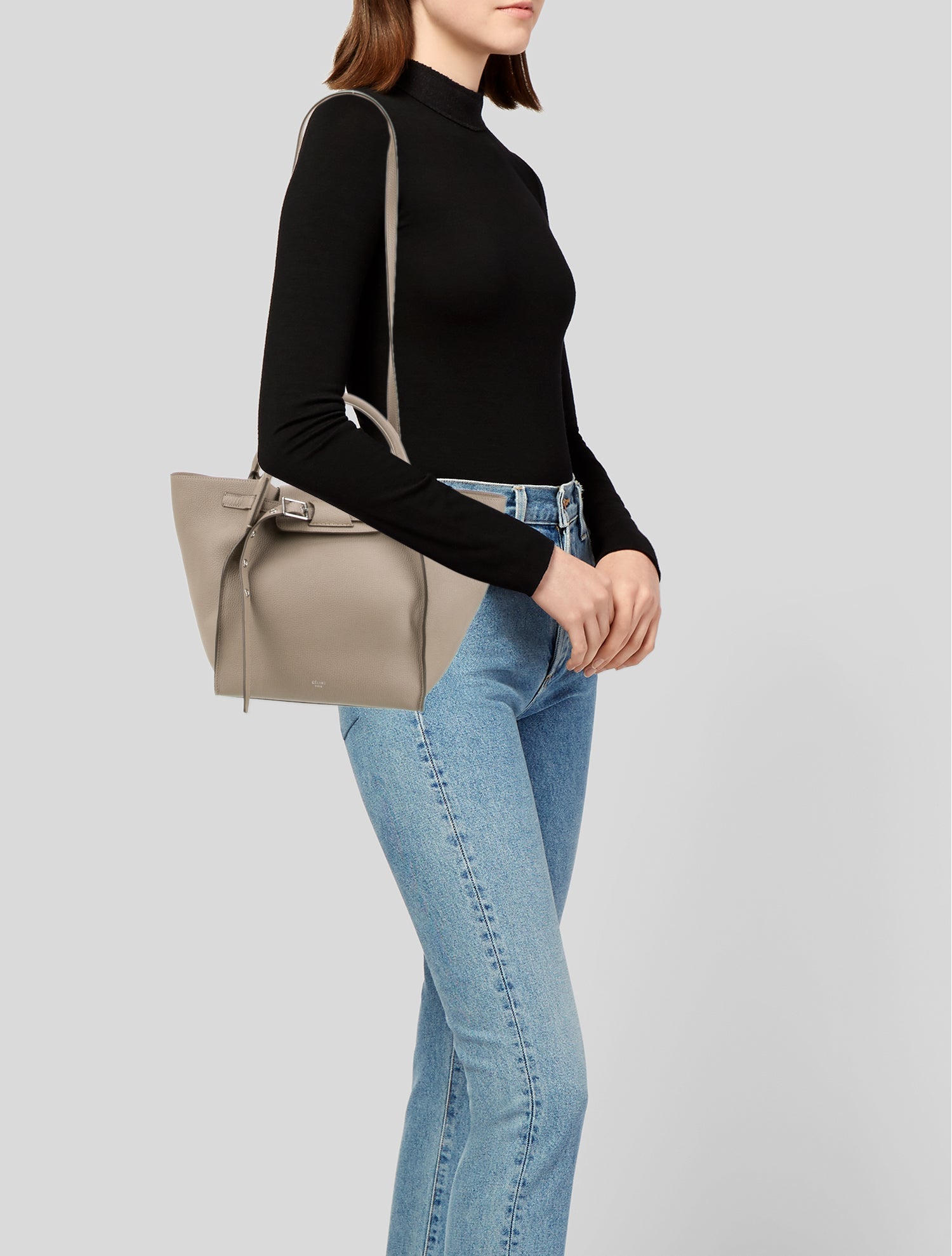 Celine Leather Big Bag Small