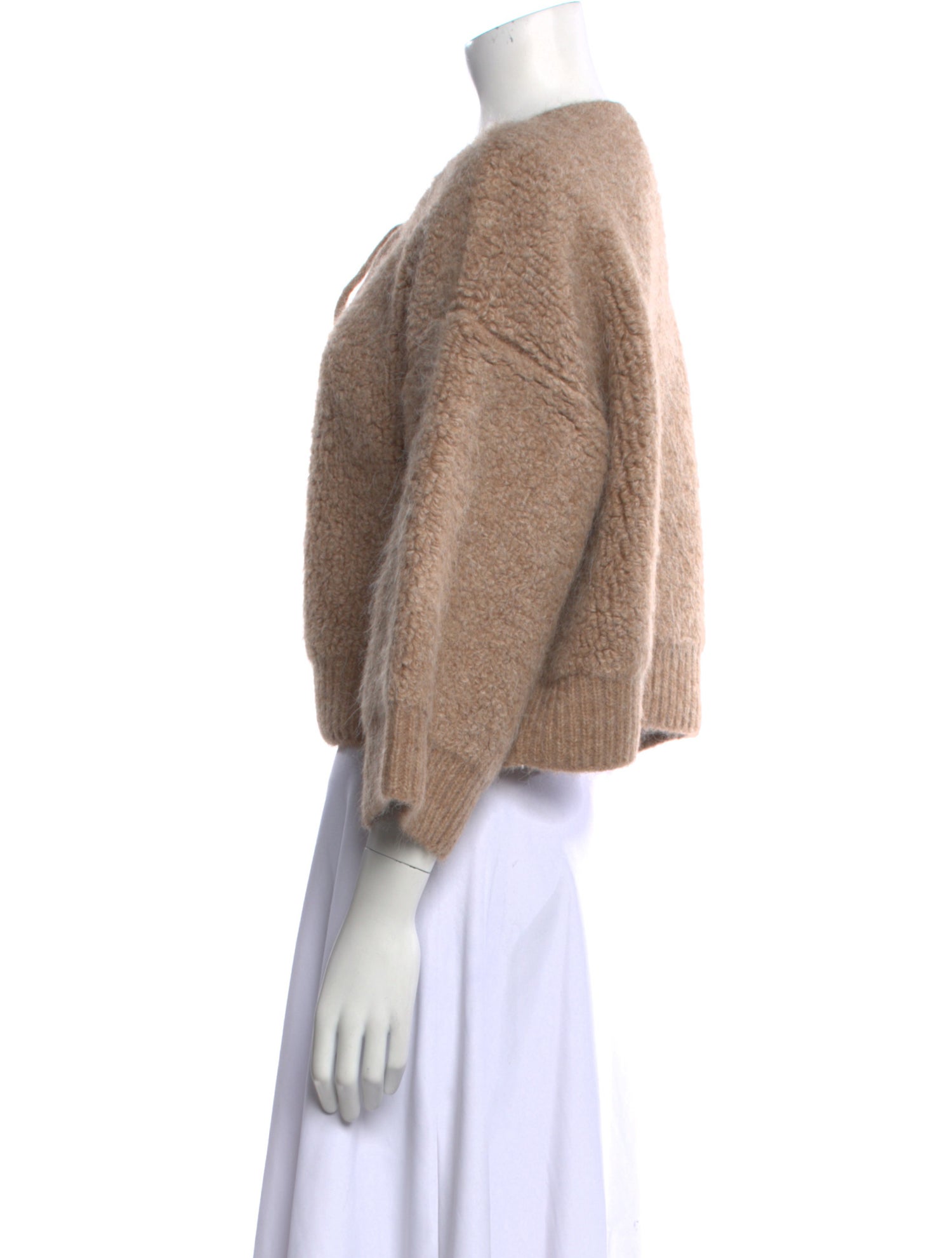 Celine Alpaca Crew Neck Sweater