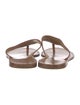Celine Leather Flip Flops