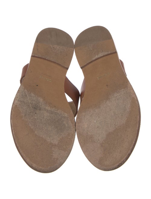 Celine Leather Flip Flops