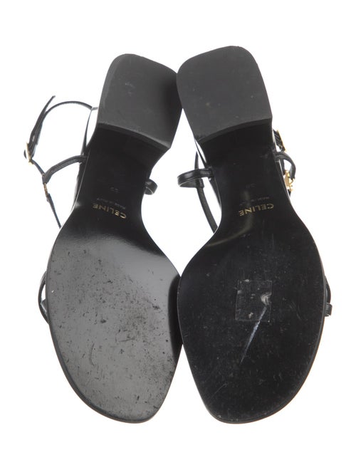Celine 2024 Leather Slingback Sandals