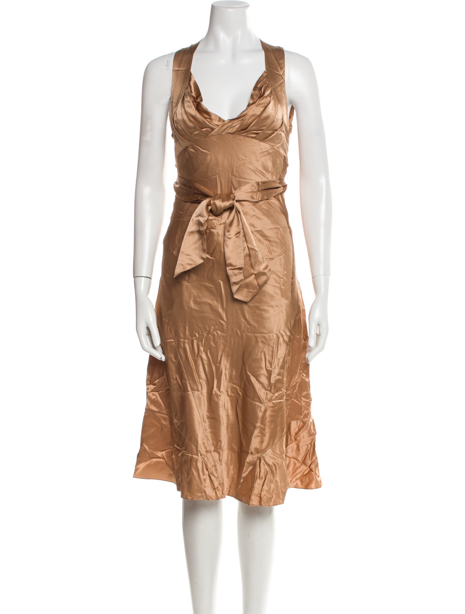 Celine Silk Midi Length Dress