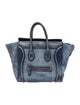 Celine Leather Luggage Mini