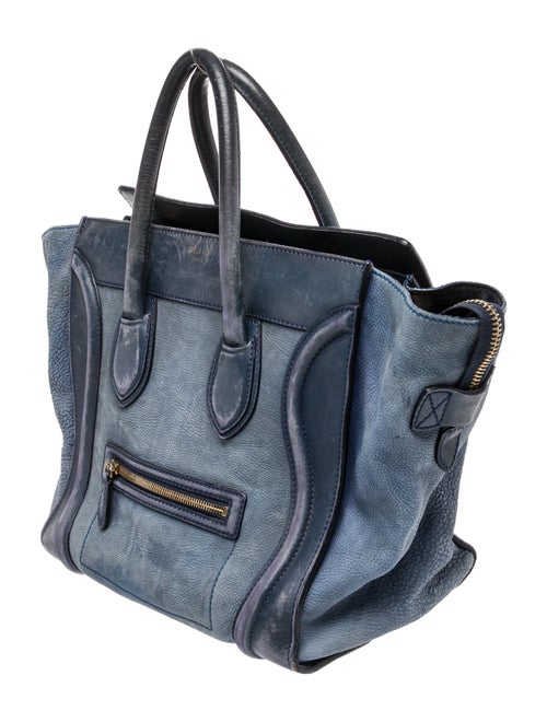 Celine Leather Luggage Mini