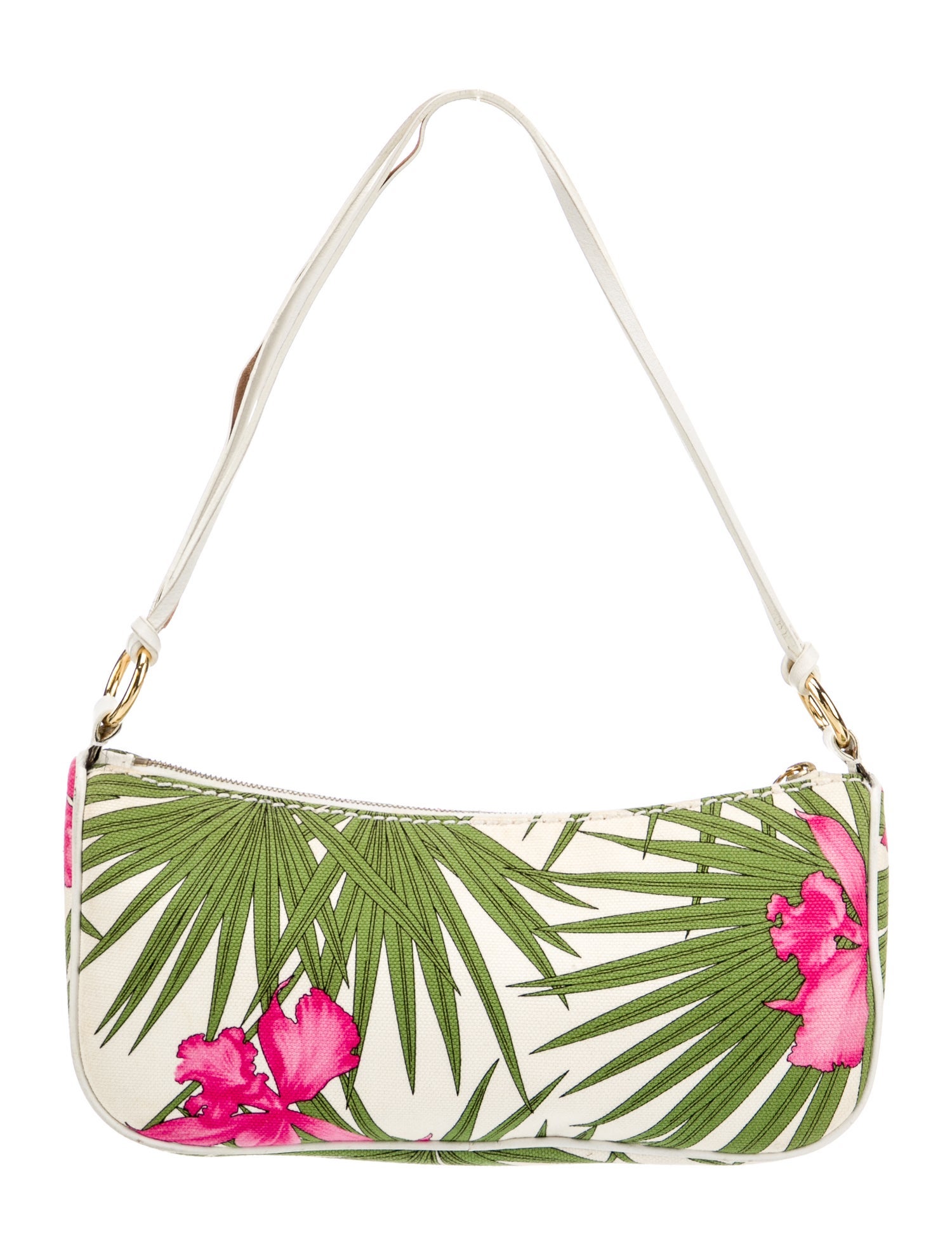 Celine Canvas Shoulder Bag Vintage