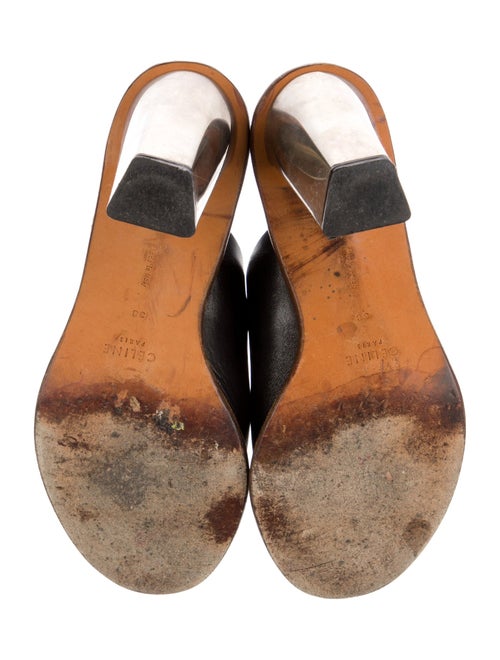 Celine Leather Slides