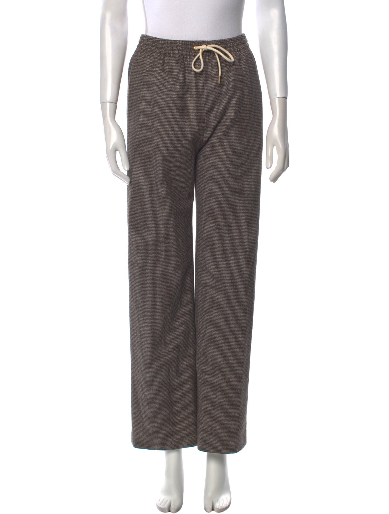 Celine Cashmere Straight Leg Pants