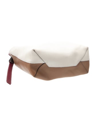 Celine Leather Twisted Cabas