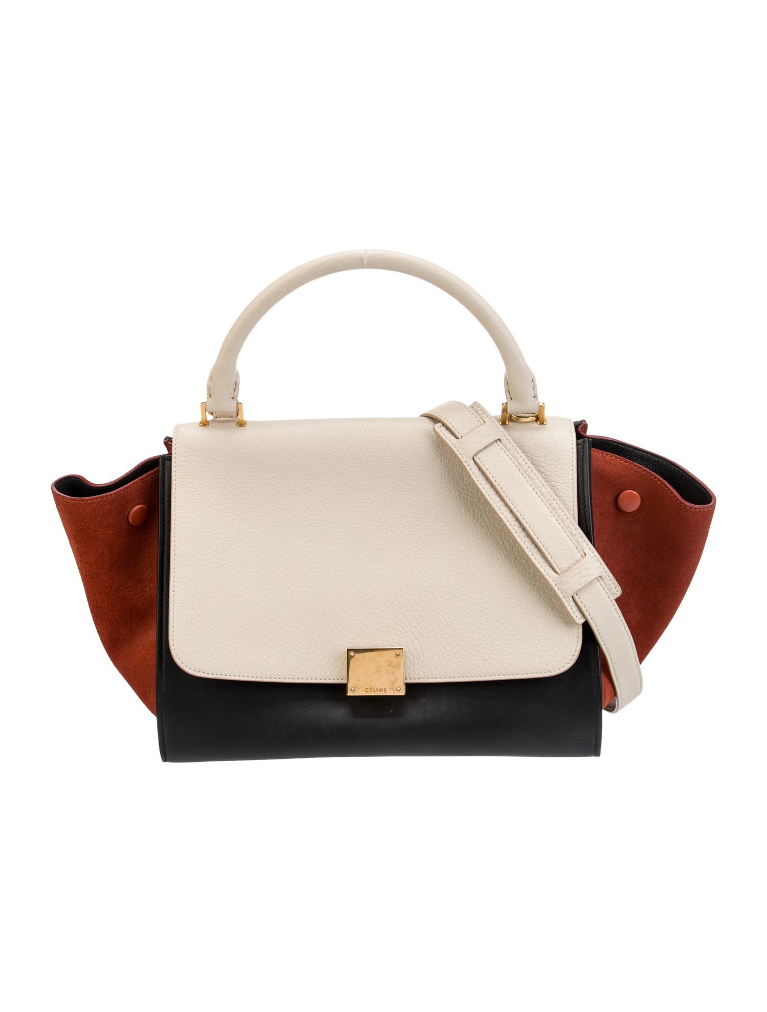 Celine Leather Trapeze Small