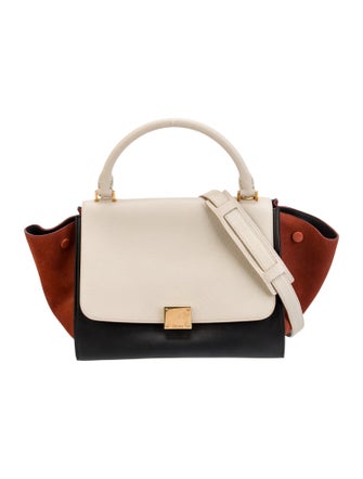 Celine Leather Trapeze Small