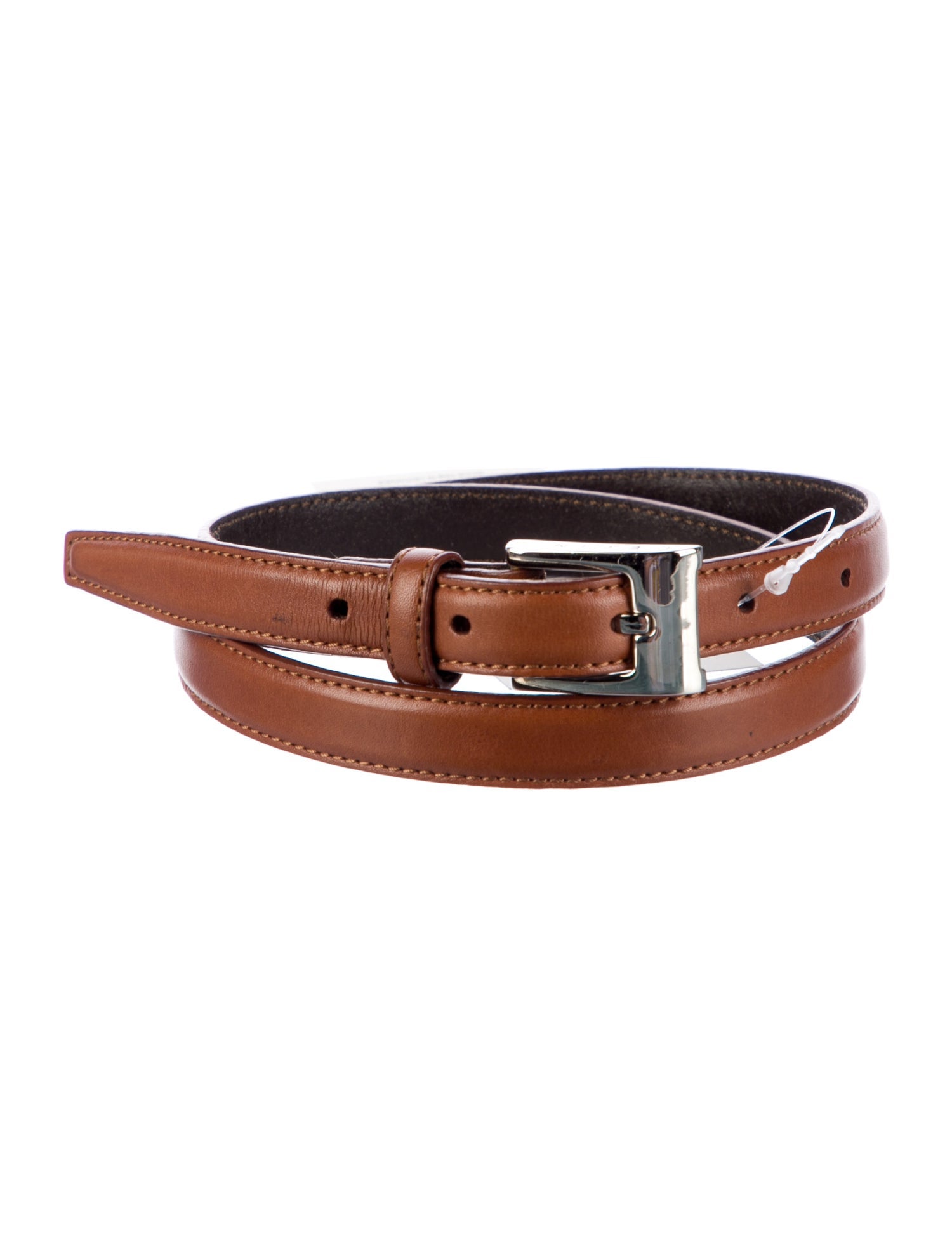 Celine Skinny Leather Belt