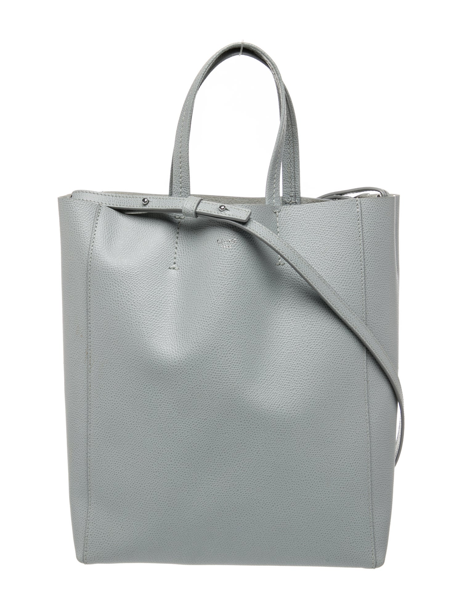 Celine Leather Vertical Cabas Small