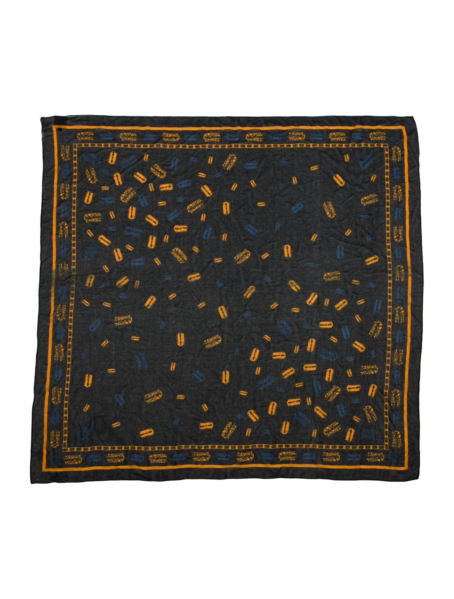 McQ Alexander McQueen Razer Blade Silk Scarf